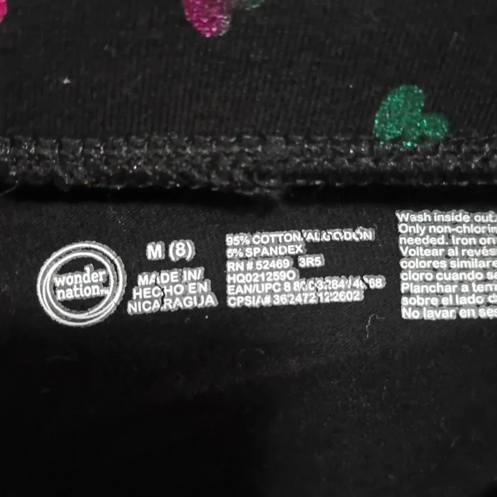 Wonder-nation kids Leggings size M8
